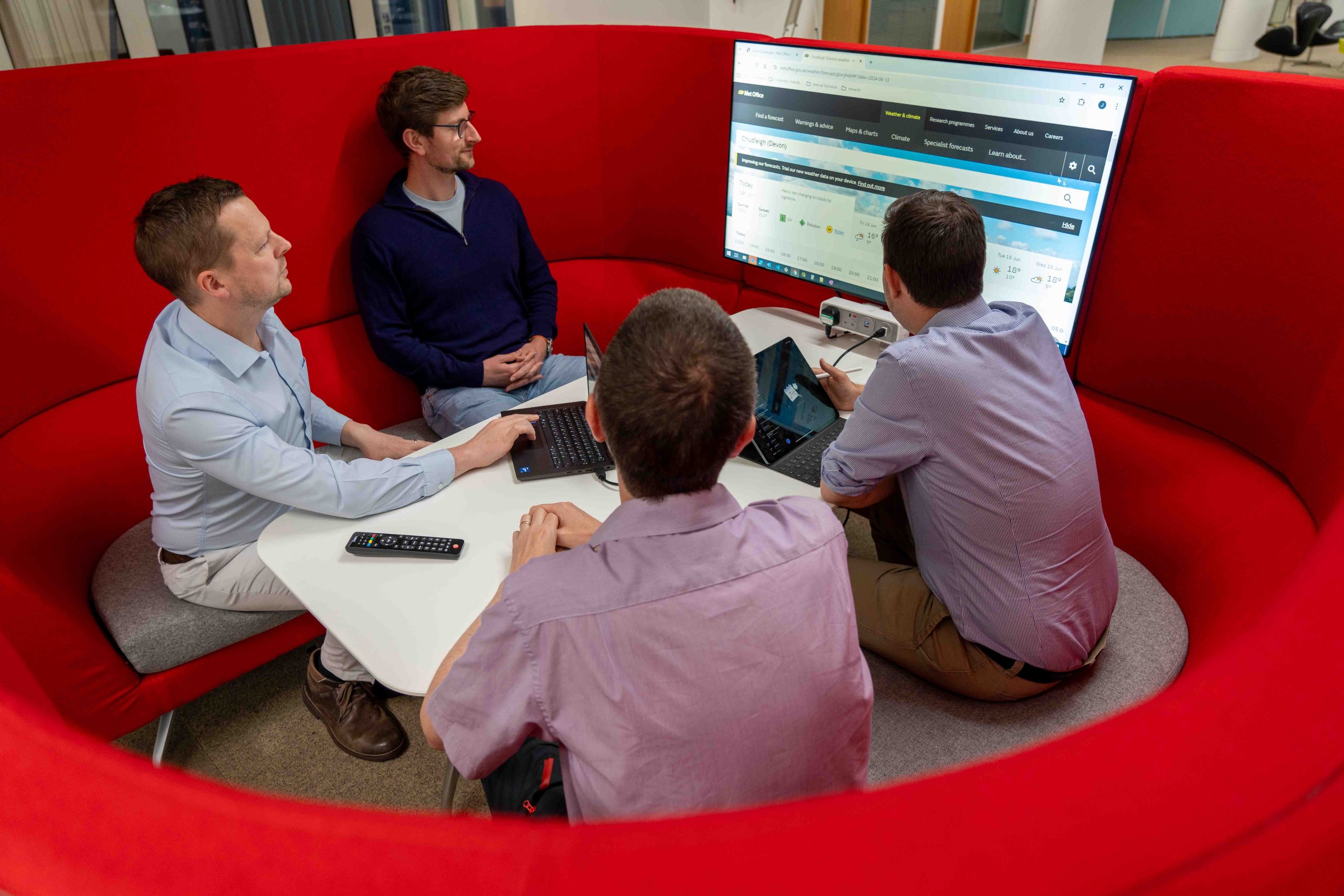 People In An Office